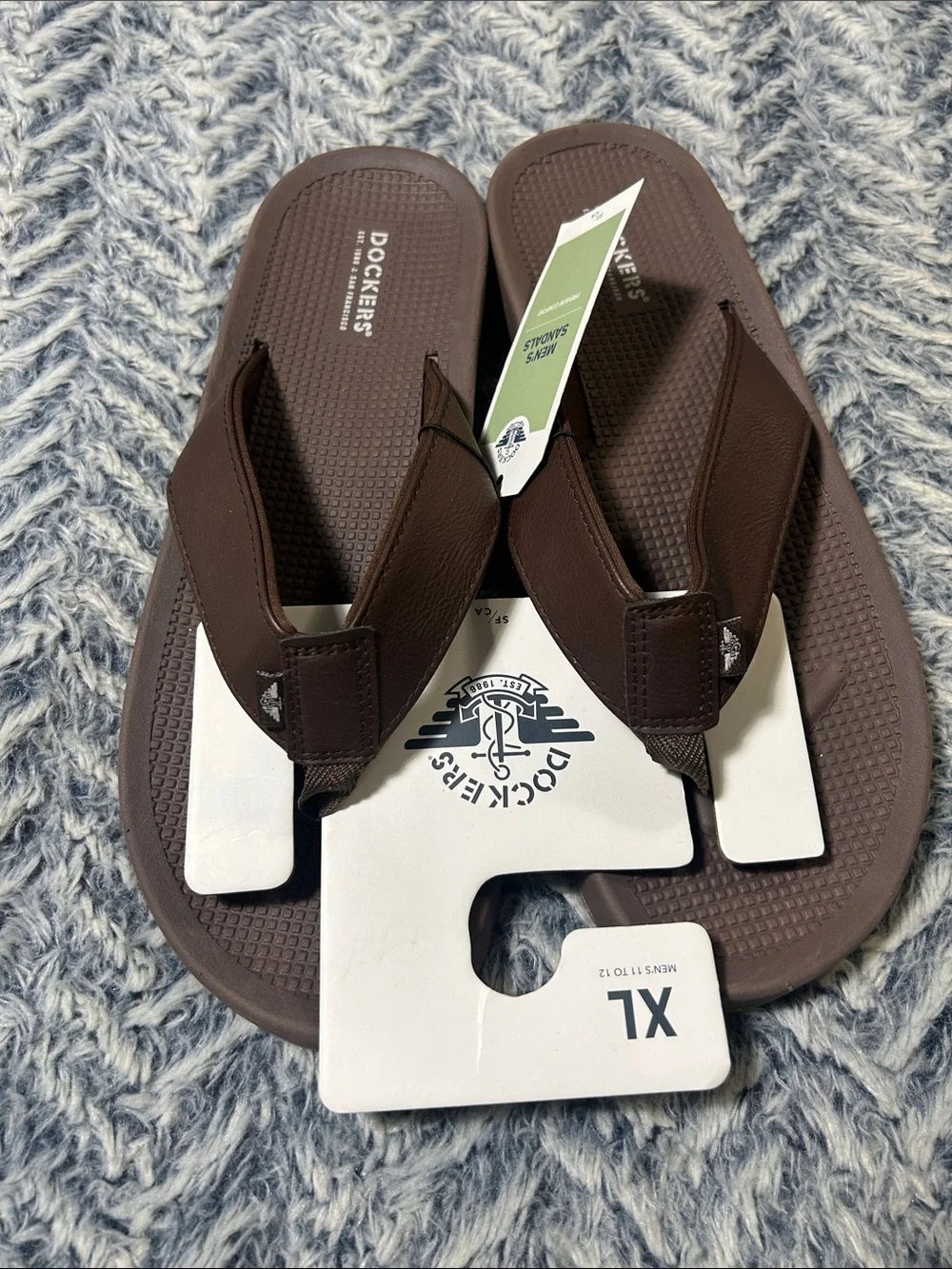 Dockers Brown Men’s Flip Flop Sandals